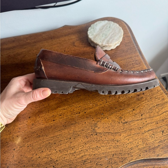 Regal Brown Leather Loafers - Picture 6 of 8